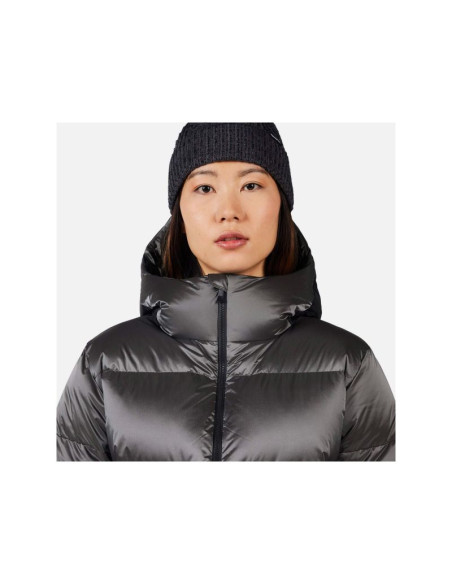 Kurtka narciarska damska rossignol w daille down jkt szara