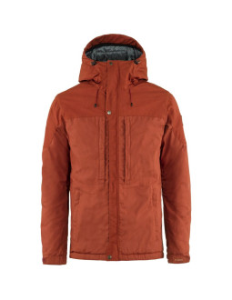 Kurtka z kapturem zimowa męska fjällräven skogsö padded jacket outdoorwa pomarańczowa (f82279-215)