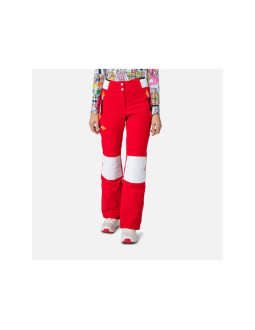 Spodnie rossignol w pilot str pant czerwony