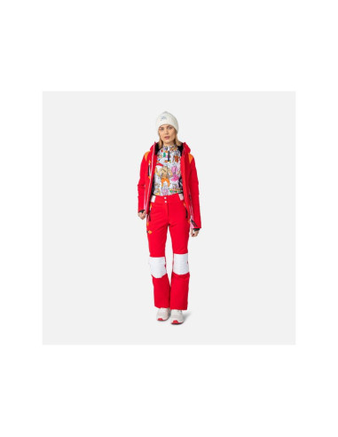 Spodnie rossignol w pilot str pant czerwony