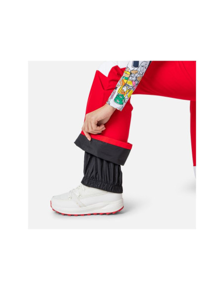 Spodnie rossignol w pilot str pant czerwony