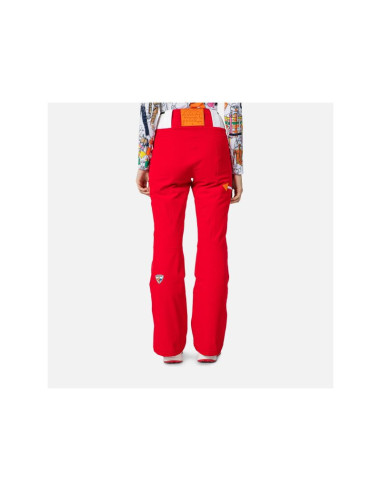 Spodnie rossignol w pilot str pant czerwony