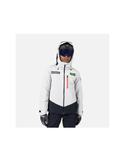 Kurtka narciarska męska rossignol hero blackside insulated jkt szara