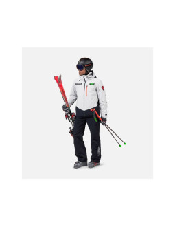 Kurtka narciarska męska rossignol hero blackside insulated jkt szara 2