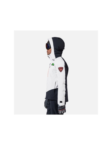 Kurtka narciarska męska rossignol hero blackside insulated jkt szara