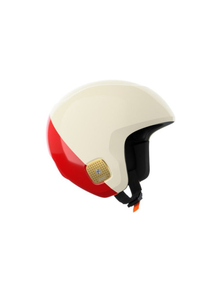 Kask narciarski poc skull dura comp mips biało/czerwony