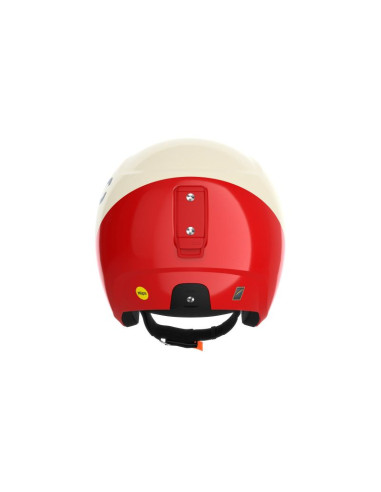 Kask narciarski poc skull dura comp mips biało/czerwony