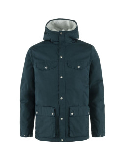 Kurtka zimowa outdoorowa męska fjällräven greenland winter jacket m dark navy granatowa (f87122-555)