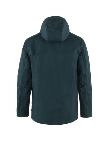 Kurtka zimowa outdoorowa męska fjällräven greenland winter jacket m dark navy granatowa (f87122-555)