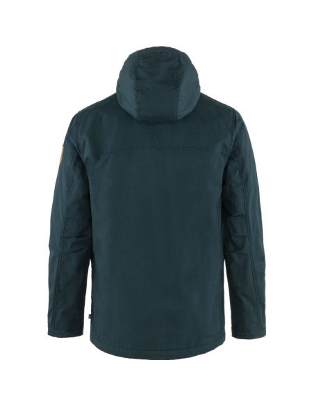 Kurtka zimowa outdoorowa męska fjällräven greenland winter jacket m dark navy granatowa (f87122-555)