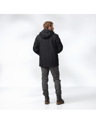 Kurtka zimowa outdoorowa męska fjällräven greenland winter jacket m dark navy granatowa (f87122-555)