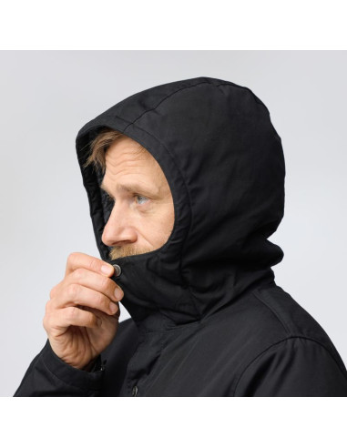 Kurtka zimowa outdoorowa męska fjällräven greenland winter jacket m dark navy granatowa (f87122-555)