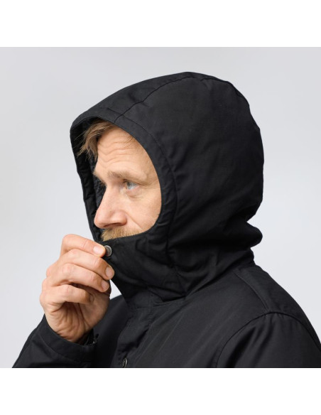 Kurtka zimowa outdoorowa męska fjällräven greenland winter jacket m dark navy granatowa (f87122-555)
