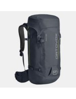 Plecak peak model 40 dry w kolorze czarnym, stalowy, 40 litrów