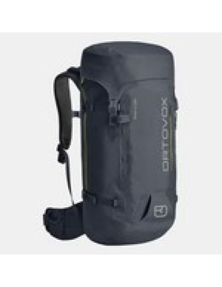 Plecak peak model 40 dry w kolorze czarnym, stalowy, 40 litrów