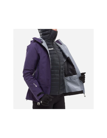 Kurtka damska millet kamet gtx jkt w fioletowa