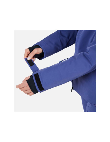 Kurtka narciarska damska rossignol w blackside jkt niebieska