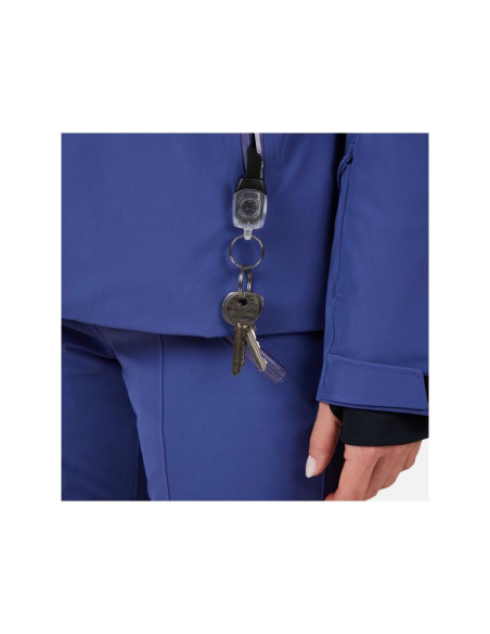 Kurtka narciarska damska rossignol w blackside jkt niebieska