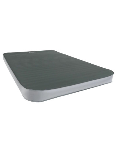 Outwell 400152 dmuchany materac podwójny materac zielony, szary unisex
