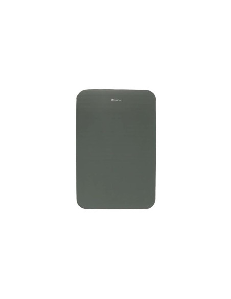 Outwell 400152 dmuchany materac podwójny materac zielony, szary unisex