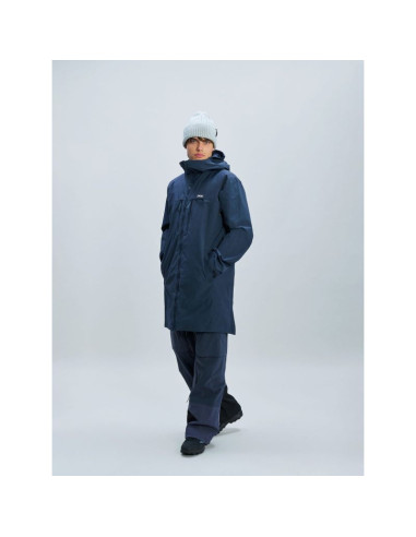 Płaszcz poc race mentor coat granatowy