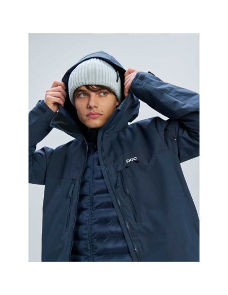 Płaszcz poc race mentor coat granatowy