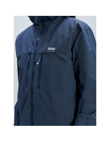 Płaszcz poc race mentor coat granatowy