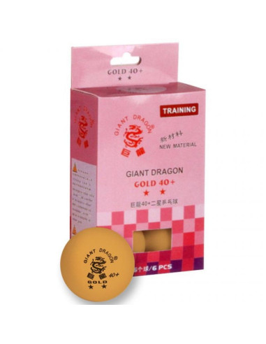 Piłeczki do ping ponga smj gold star 6 szt 8342