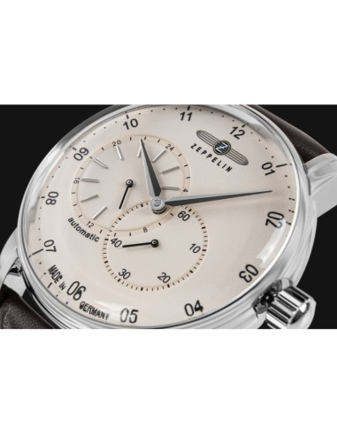 Zegarek męski zeppelin new captain's line automatic 8662-5 + box
