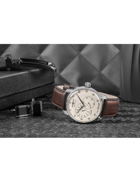 Zegarek męski zeppelin new captain's line automatic 8662-5 + box