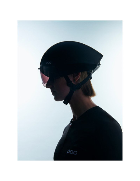 Kask rowerowy poc procen air black mat
