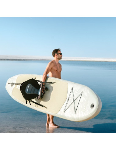 Virtufit deska sup cruiser 305 z siedziskiem i akcesoriami pomarańczowy