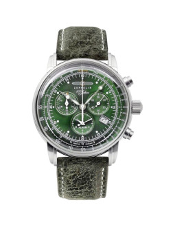 Zegarek męski zeppelin 100 jahre chronograph 8680-4 + box