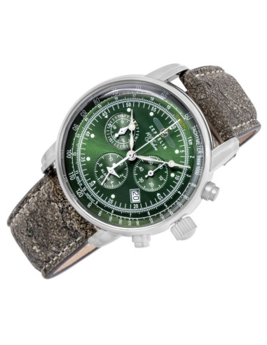 Zegarek męski zeppelin 100 jahre chronograph 8680-4 + box
