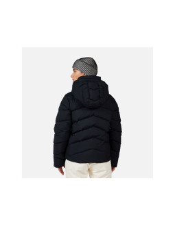 Kurtka narciarska damska rossignol w wispile ripstop down jkt czarna 2