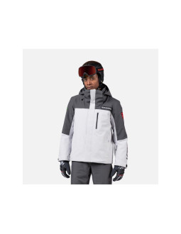 Kurtka narciarska męska rossignol hero velika insulated jkt szara