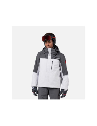 Kurtka narciarska męska rossignol hero velika insulated jkt szara