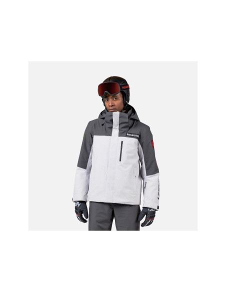 Kurtka narciarska męska rossignol hero velika insulated jkt szara