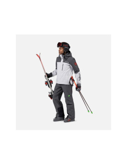 Kurtka narciarska męska rossignol hero velika insulated jkt szara 2