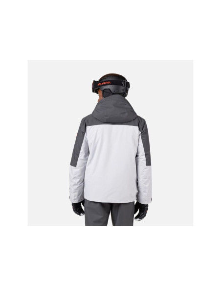 Kurtka narciarska męska rossignol hero velika insulated jkt szara