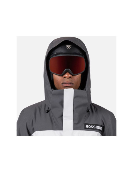 Kurtka narciarska męska rossignol hero velika insulated jkt szara