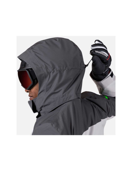 Kurtka narciarska męska rossignol hero velika insulated jkt szara