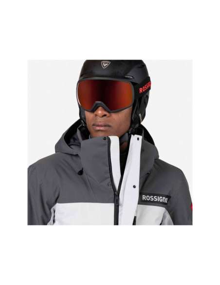 Kurtka narciarska męska rossignol hero velika insulated jkt szara