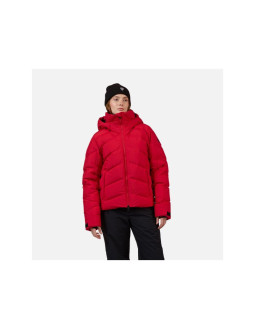Kurtka narciarska damska rossignol w wispile ripstop down jkt czerwona