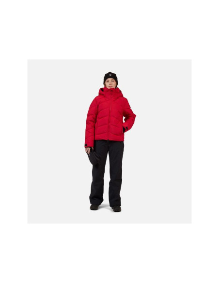 Kurtka narciarska damska rossignol w wispile ripstop down jkt czerwona