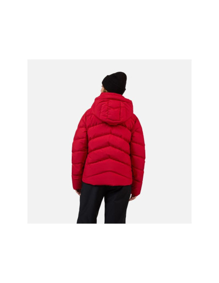 Kurtka narciarska damska rossignol w wispile ripstop down jkt czerwona