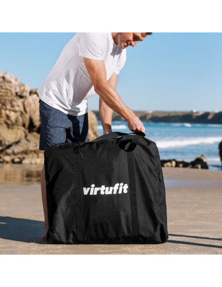 Virtufit kajak 335 - turkusowy - z siedzeniami kajakowymi i torbą do noszenia