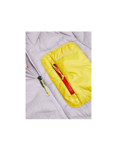 Kurtka damska puchowa peak performance w helium utility down hood jacket kolor szary