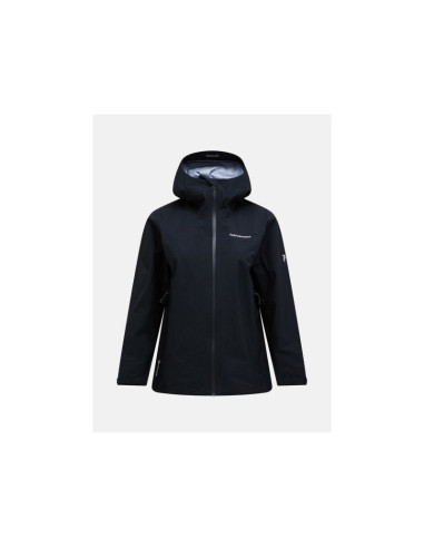 Kurtka damska peak performance w hike gore-tex 3l jacket czarny kolor czarny