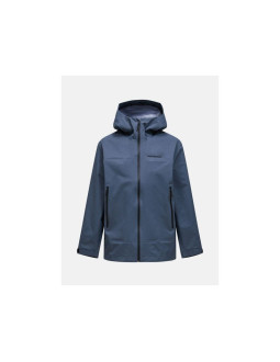 Kurtka męska peak performance m treeline gore-tex 3l shell jacket kolor szary